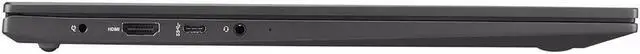 Alt view image 11 of 15 - LG Ultra PC U 16U70R-N.APC5U1 16" Notebook - WUXGA - 1920 x 1200 - AMD Ryzen 5 7530U Hexa-core (6 Core) 2 GHz - 16 GB Total RAM - 16 GB On-board Memory - 512 GB SSD - Charcoal Gray - AMD Chip - W