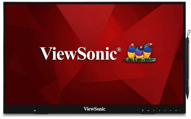 Alt view image 13 of 20 - ViewSonic ID2456 24" Projected Capacitive Touch Monitor with MPP2.0 Active Pen 250 cd/m2 1000:1 Built-in Speakers