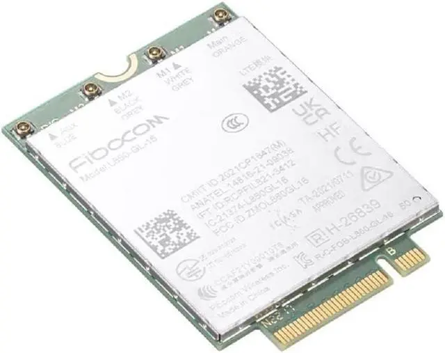 Alt view image 5 of 7 - Lenovo Fibocom L860-GL-16 CAT16 4G LTE WWAN Module for ThinkPad T16 Gen 1