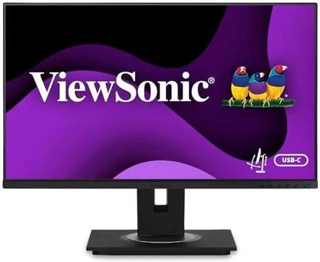 Alt view image 17 of 20 - ViewSonic VG245 24 Inch IPS 1080p Monitor Designed for Surface with advanced ergonomics, 60W USB C, HDMI and DisplayPort inputs for Home and Office