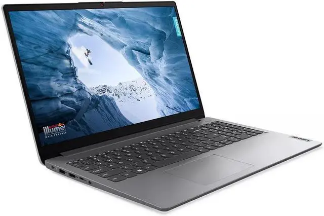 Alt view image 10 of 14 - Lenovo IdeaPad 1 15.6" Full HD Laptop Intel Core i5-1235U 8GB RAM 256GB SSD Intel Iris Xe Graphics Cloud Gray - 15.6" FHD Display - Intel Core i5-1234U (Deca-Core) - 8 GB Ram - 256 GB SSD -