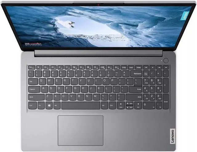 Alt view image 12 of 14 - Lenovo IdeaPad 1 15.6" Full HD Laptop Intel Core i5-1235U 8GB RAM 256GB SSD Intel Iris Xe Graphics Cloud Gray - 15.6" FHD Display - Intel Core i5-1234U (Deca-Core) - 8 GB Ram - 256 GB SSD -