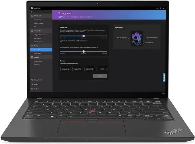 Alt view image 11 of 15 - Lenovo ThinkPad T14 Gen 4 - 14" - Intel Core i5 - 1345U - vPro Ente (21HD0086US)