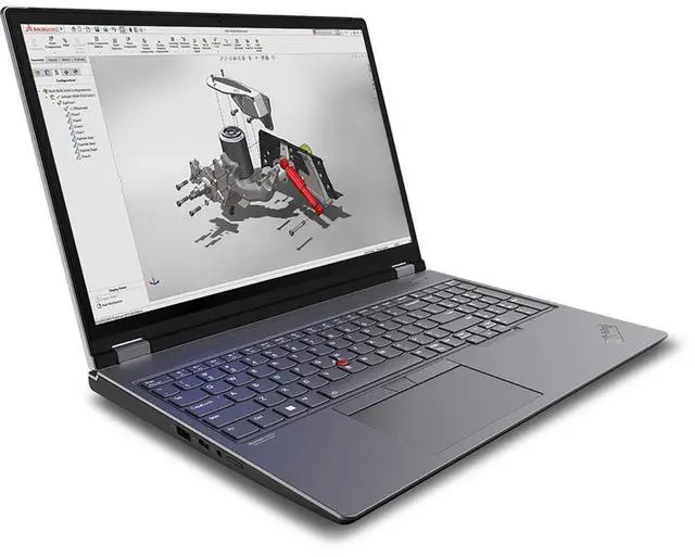 Alt view image 13 of 20 - Lenovo ThinkPad P16 Gen 2 16.0" Intel Core i7-13700HX NVIDIA RTX 2000 32GB Memory 1TB Storage Windows 11 Pro 21FA002TUS