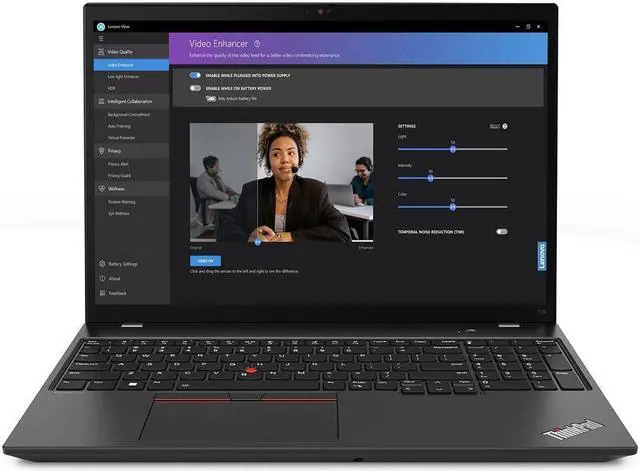 Alt view image 13 of 18 - Lenovo ThinkPad T16 Gen 2 - 16" - Intel Core i7 - 1365U - vPro Ente (21HH0053US)