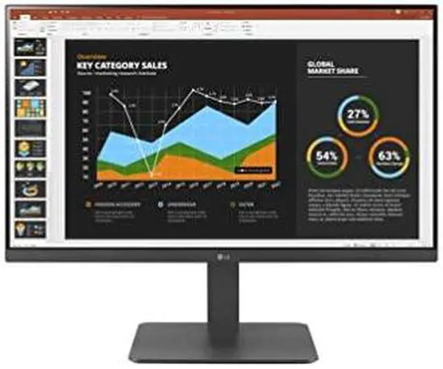 Alt view image 5 of 11 - LG 27BR650B-C 27" Full HD LCD Monitor - 16:9 - 27" Class - In-plane Switching (IPS) Technology - 1920 x 1080 - HDMI - DisplayPort