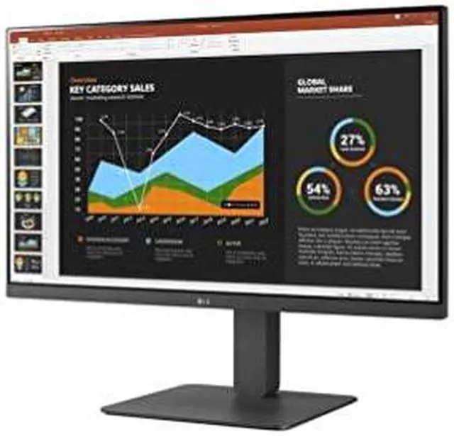 Alt view image 6 of 11 - LG 27BR650B-C 27" Full HD LCD Monitor - 16:9 - 27" Class - In-plane Switching (IPS) Technology - 1920 x 1080 - HDMI - DisplayPort