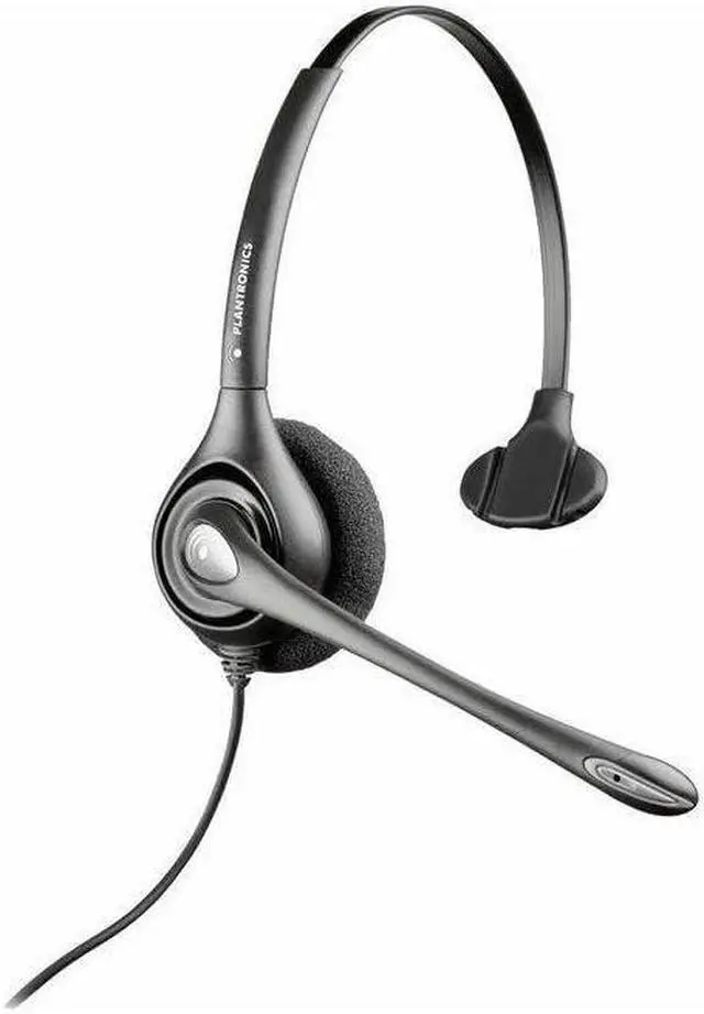Alt view image 3 of 3 - Poly SupraPlus H251 Headset - Mono - Wired - Over-the-head - Monaural - Ear-cupTAA Compliant