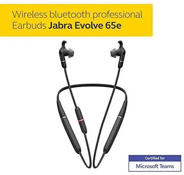 Alt view image 15 of 19 - Jabra Evolve 65E MS & Link 370 (6599-623-109)