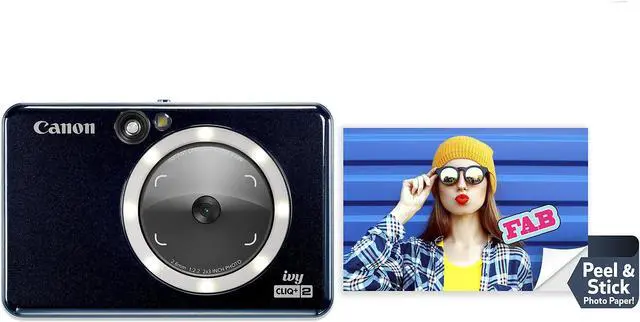 Alt view image 19 of 20 - Canon IVY CLIQ+ 2 Instant Camera Printer (Midnight Navy)