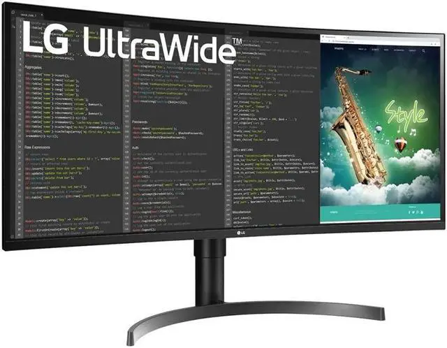 Alt view image 13 of 19 - LG Ultrawide 35BN75CN-B 35" 100Hz UW-QHD 3440x1440, VA, USB-C Curved Monitor