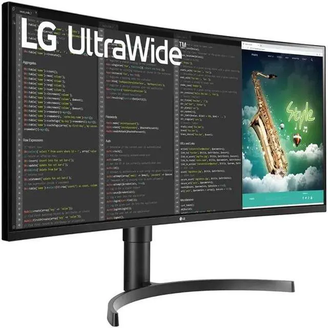 Alt view image 15 of 19 - LG Ultrawide 35BN75CN-B 35" 100Hz UW-QHD 3440x1440, VA, USB-C Curved Monitor
