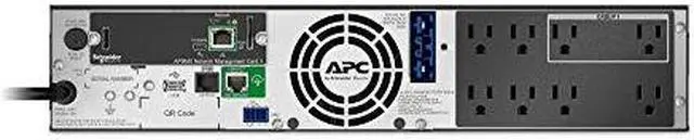 Alt view image 4 of 9 - APC UPS EXT RUN 1500VA RACK 120V W/SC (SMX1500RM2UC)