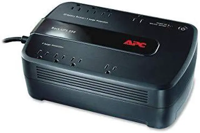 Alt view image 10 of 20 - APC BE850G2 UPS 850VA, 120V, 2 USB charging ports, 9 NEMA outlets(3 surge)- Tower - 8 Hour Recharge - 2 Minute Stand-by - 120 V Input - 120 V AC Output-Stepped Approximated Sine Wave - 6 x NEMA 5-15R