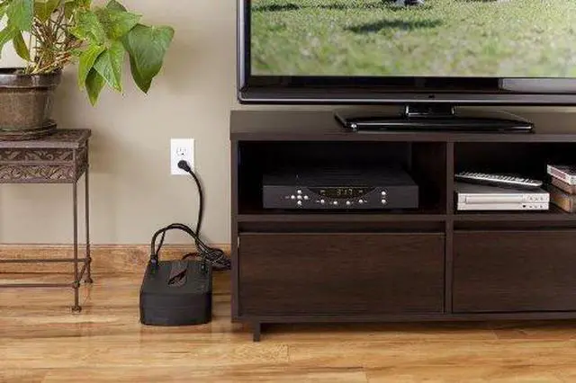 Alt view image 12 of 20 - APC BE850G2 UPS 850VA, 120V, 2 USB charging ports, 9 NEMA outlets(3 surge)- Tower - 8 Hour Recharge - 2 Minute Stand-by - 120 V Input - 120 V AC Output-Stepped Approximated Sine Wave - 6 x NEMA 5-15R