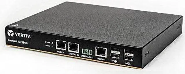 Alt view image 15 of 20 - Avocent ACS804MEAC-400 Acs Advanced Console Server - Console Server - 4 Ports - Gige, Rs-232 - 1U
