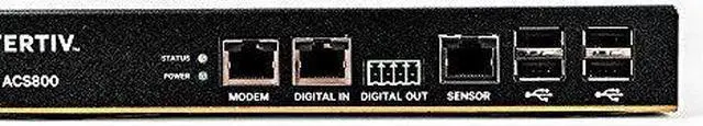 Alt view image 16 of 20 - Avocent ACS804MEAC-400 Acs Advanced Console Server - Console Server - 4 Ports - Gige, Rs-232 - 1U
