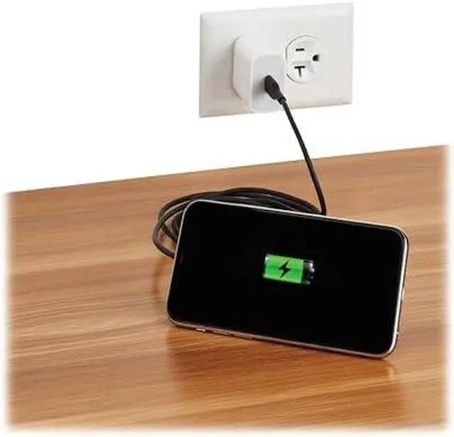 Alt view image 3 of 7 - Eaton Tripp Lite Series 20W Wireless Charger Stand White U280MS2N1WH