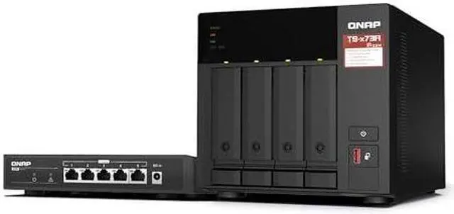 Alt view image 10 of 15 - QNAP DESKTOP 8-BAY NAS/ISCSI IP-SAN, AMD RYZEN V1000 SERIES V1500B 4C/8T 2.2 GHZ