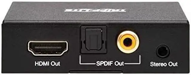 Alt view image 18 of 19 - Tripp Lite 4K HDMI Audio De-Embedder/Extractor with TOSLINK P130000AUDIO2