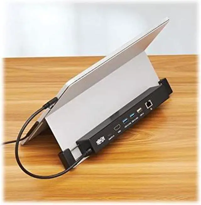 Alt view image 11 of 15 - Tripp Lite HDMI USB-A 3.2 100W PD Charging Docking Station Black U442DOCK14MS