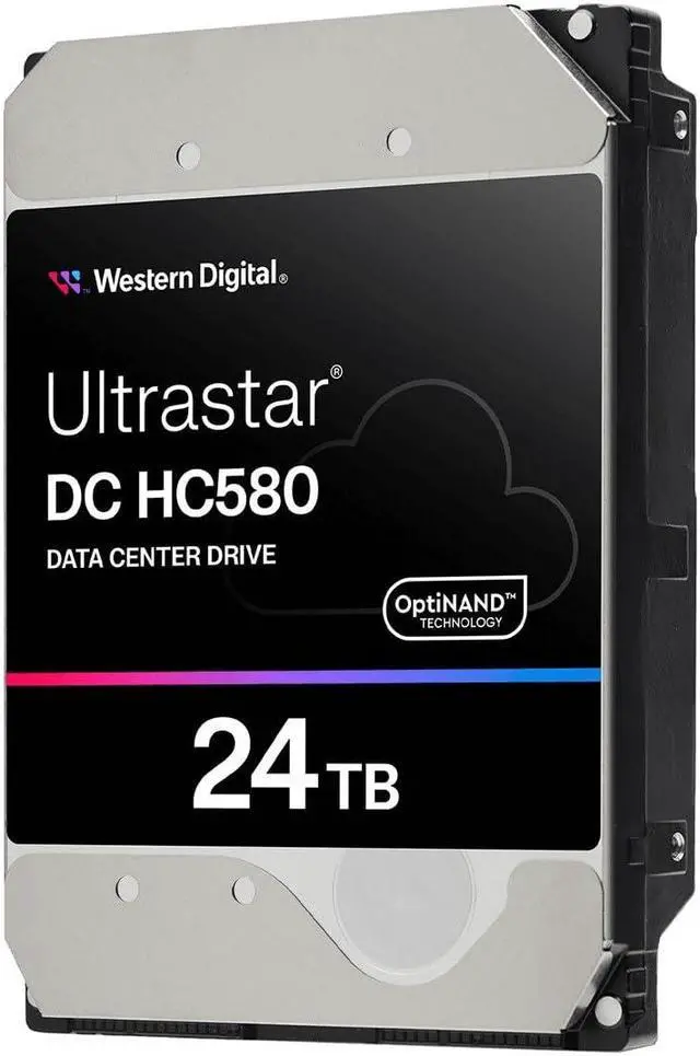 Alt view image 9 of 11 - WD Ultrastar DC HC580 WUH722424ALE6L4 - hard drive - 24 TB - SATA 6Gb/s Model 0F62796