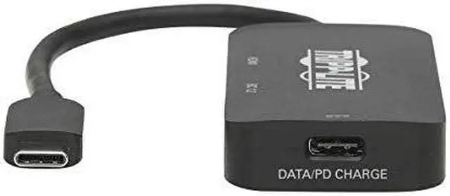 Alt view image 15 of 18 - Tripp Lite USB C Multiport Adapter 4K HDMI 4:4:4 USB-A USB C PD Charging