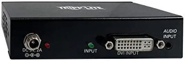 Main image of Tripp Lite 2-Port DVI Splitter, 1080p @ 60Hz Quality, 1 DVI-D to 2 DVI-D Displays, International Plug Adapters for North America EU UK & Australia, TAA Compliant, 1-Year Warranty (B116-002A-INT)