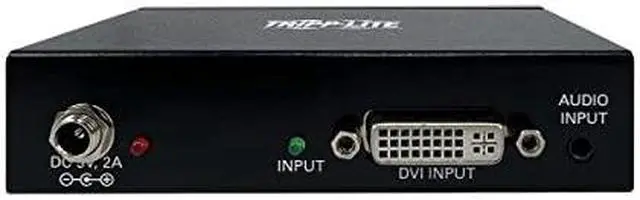 Alt view image 3 of 5 - Tripp Lite 2-Port DVI Splitter, 1080p @ 60Hz Quality, 1 DVI-D to 2 DVI-D Displays, International Plug Adapters for North America EU UK & Australia, TAA Compliant, 1-Year Warranty (B116-002A-INT)