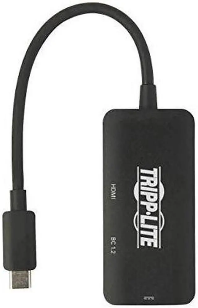 Alt view image 17 of 18 - Tripp Lite USB C Multiport Adapter 4K HDMI 4:4:4 USB-A USB C PD Charging