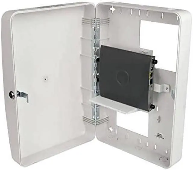 Alt view image 10 of 12 - Tripp Lite EN1812 Mounting Box for Wireless Access Point Router Modem White