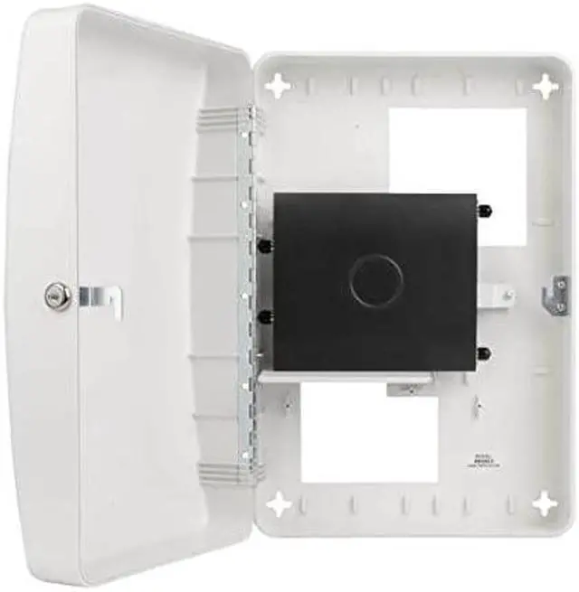 Alt view image 11 of 12 - Tripp Lite EN1812 Mounting Box for Wireless Access Point Router Modem White