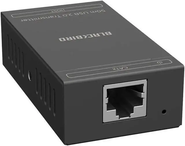 Alt view image 10 of 12 - Monoprice Blackbird 4-Port USB 2.0 Extender Over Cat5e/6 - 50 Meters (164 Feet) Plug and Play, No Driver, For Windows, MacOS, Android, Linux