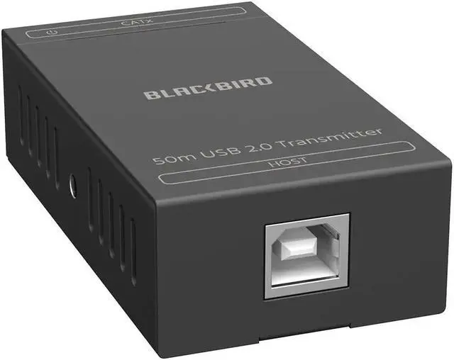 Alt view image 11 of 12 - Monoprice Blackbird 4-Port USB 2.0 Extender Over Cat5e/6 - 50 Meters (164 Feet) Plug and Play, No Driver, For Windows, MacOS, Android, Linux