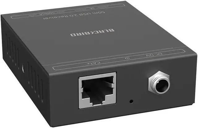 Alt view image 7 of 12 - Monoprice Blackbird 4-Port USB 2.0 Extender Over Cat5e/6 - 50 Meters (164 Feet) Plug and Play, No Driver, For Windows, MacOS, Android, Linux