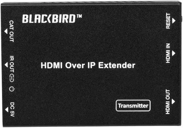 Alt view image 10 of 12 - Monoprice Blackbird H.265 HDMI over IP Kit Splitter System and Extender Up to 150m 1080p, Distribute Full HD Video to Distances Up to 492 Feet (150 Meters) Over Your Existing Gigabit Ethernet Network