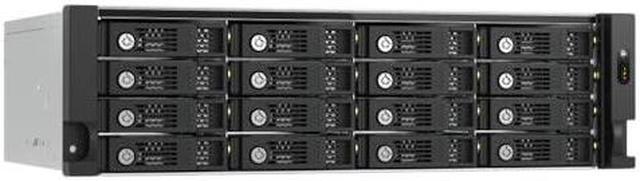 Alt view image 3 of 5 - QNAP TL-R1600PES-RP-US 16 Bay 3U Short Depth rackmount PCIe Interface SATA JBOD for petabyte-Scale Expansion (Diskless)