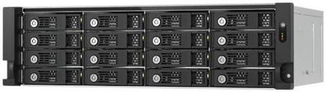 Alt view image 4 of 5 - QNAP TL-R1600PES-RP-US 16 Bay 3U Short Depth rackmount PCIe Interface SATA JBOD for petabyte-Scale Expansion (Diskless)