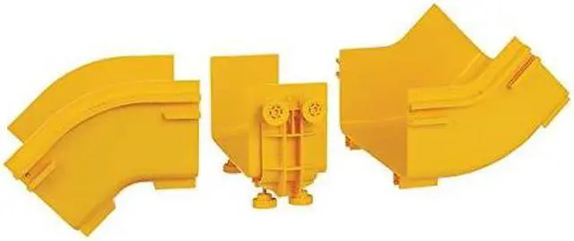 Alt view image 6 of 7 - TOOLLESS 45-DEGREE UP/DOWN RAMP KIT FOR FIBER ROUTING SYSTEM