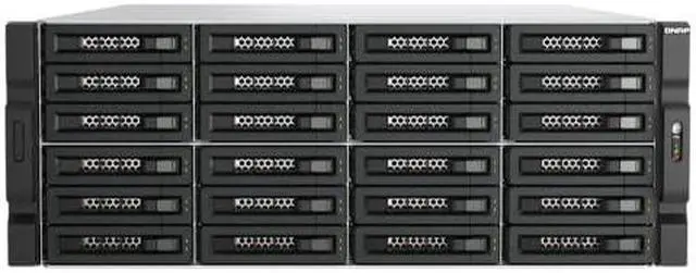 Main image of QNAP TL-R2400PES-RP-US 24 Bay 4U PCIe Interface 24-Bay JBOD, Supporting SATA Drives, for petabyte-Scale Expansion Designed specifically NAS (Diskless)