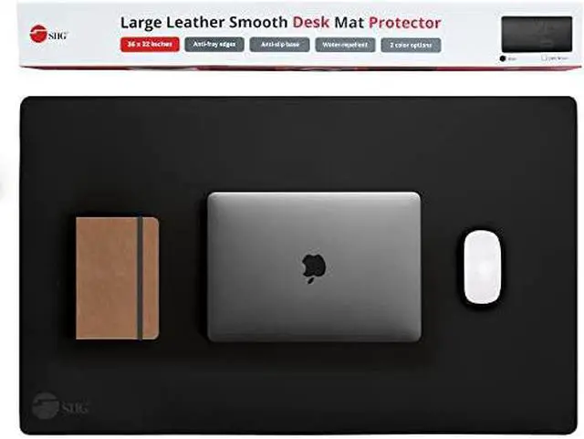 Alt view image 11 of 15 - SIIG CE-PD0512-S1 SMOOTH DESK MAT PROTECTOR LARGE