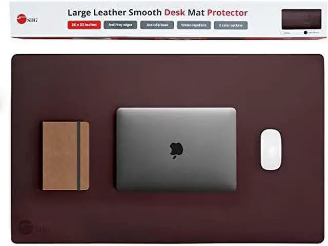 Alt view image 10 of 15 - SIIG CE-PD0512-S1 SMOOTH DESK MAT PROTECTOR LARGE