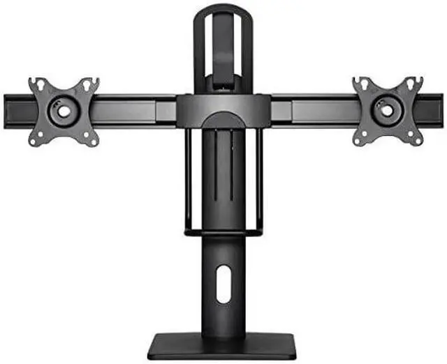Alt view image 9 of 13 - Tripp Lite Safe-IT DDVD1727AM Desk Mount for Monitor, HDTV, Flat Panel Display, Curved Screen Display - Black