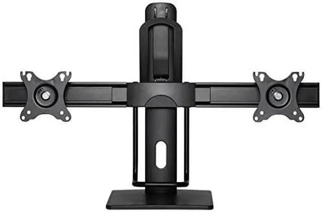 Alt view image 10 of 13 - Tripp Lite Safe-IT DDVD1727AM Desk Mount for Monitor, HDTV, Flat Panel Display, Curved Screen Display - Black