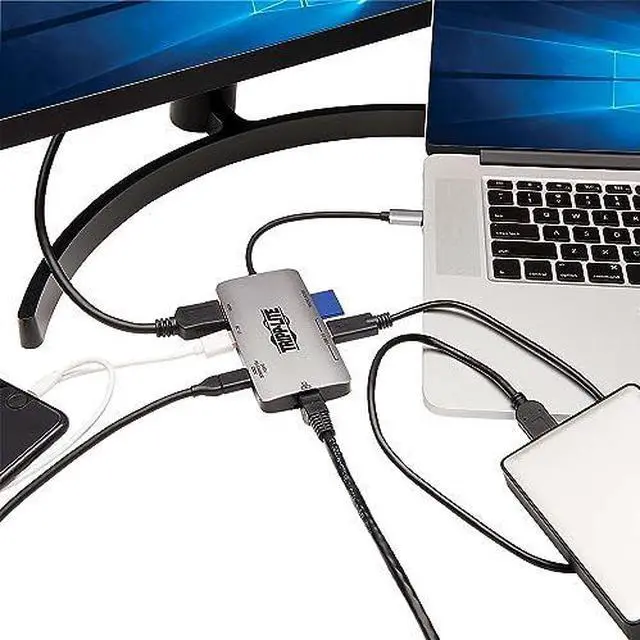 Alt view image 20 of 20 - USB C DOCKING STATION 4K USB