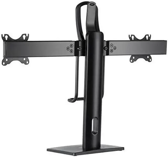 Alt view image 13 of 13 - Tripp Lite Safe-IT DDVD1727AM Desk Mount for Monitor, HDTV, Flat Panel Display, Curved Screen Display - Black