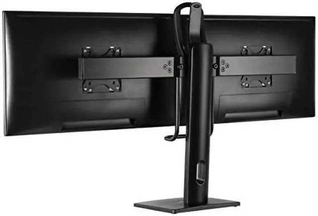 Alt view image 12 of 13 - Tripp Lite Safe-IT DDVD1727AM Desk Mount for Monitor, HDTV, Flat Panel Display, Curved Screen Display - Black
