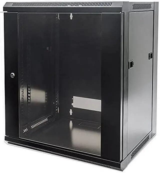 Alt view image 6 of 11 - NETWORK CABINET WALL MOUNT 12U-