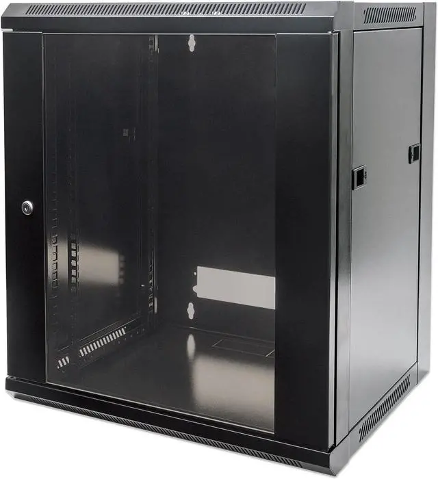 Alt view image 5 of 11 - NETWORK CABINET WALL MOUNT 12U-