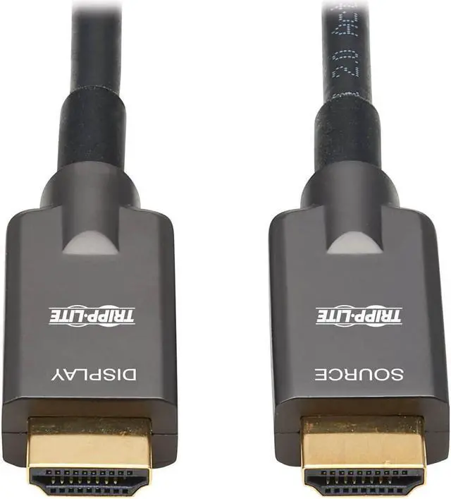 Alt view image 10 of 17 - Tripp Lite P568FA-10M Fiber Optic Audio-Video Cable